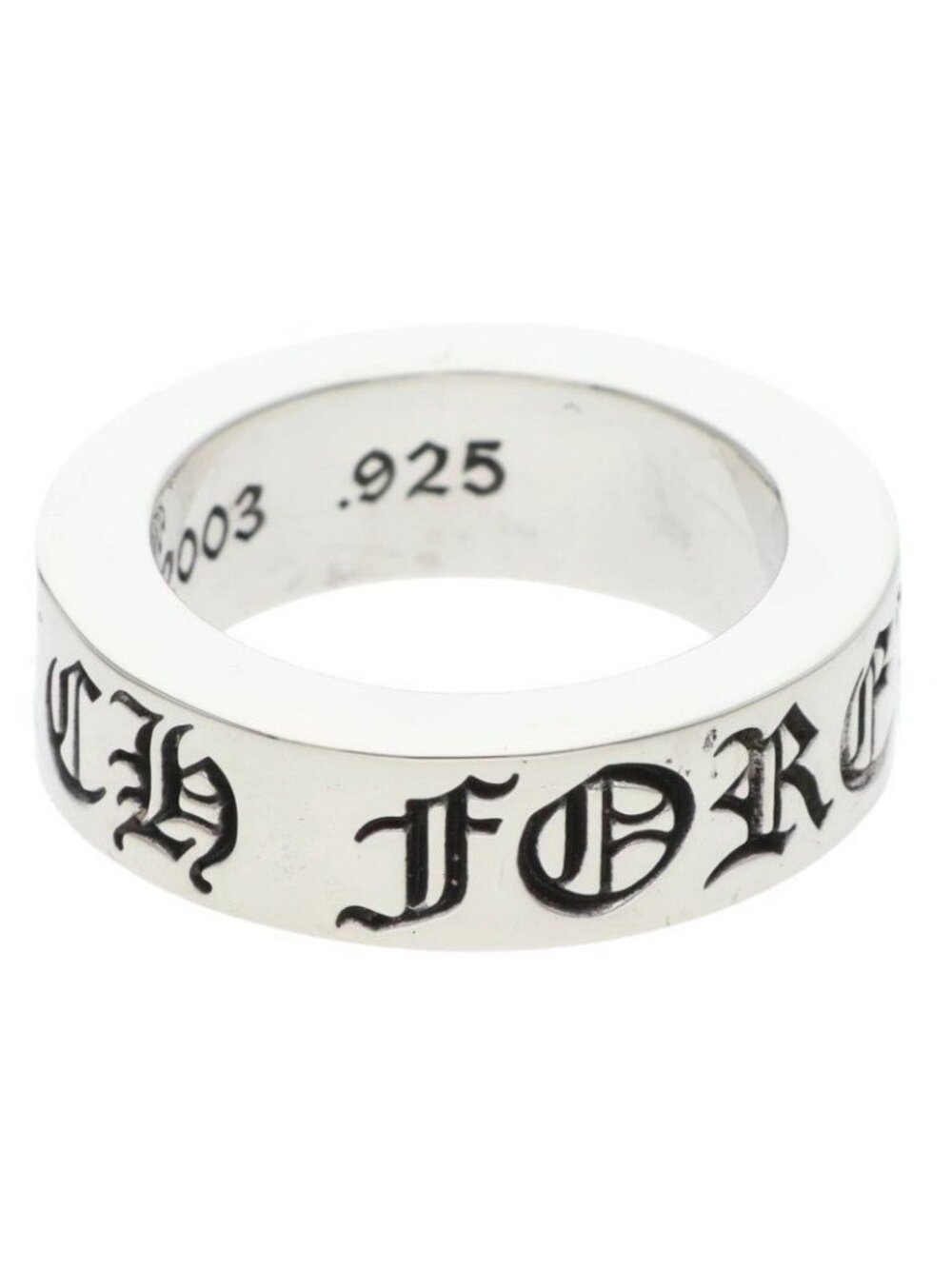 Chrome Hearts Spacer Forever Silver Ring